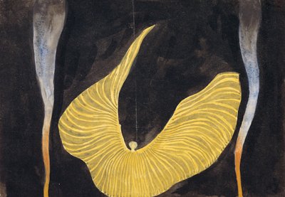 Loïe Fuller in the Dance The Archangel, 1902 by Koloman Moser